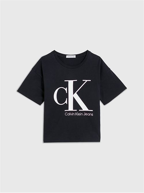 CLR REVEAL MONOGRAM T-SHIRT CALVIN KLEIN JEANS | IG0IG01939/BEH